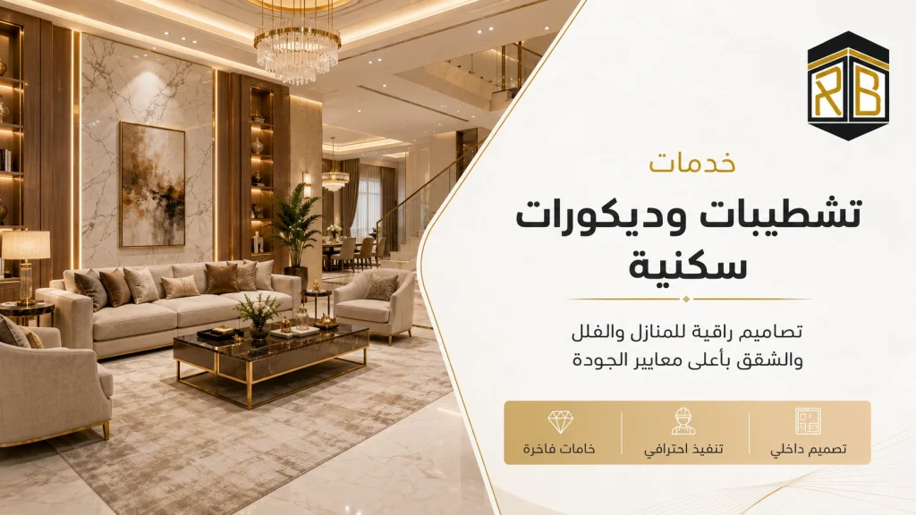 ديكورات وحدات سكنيه