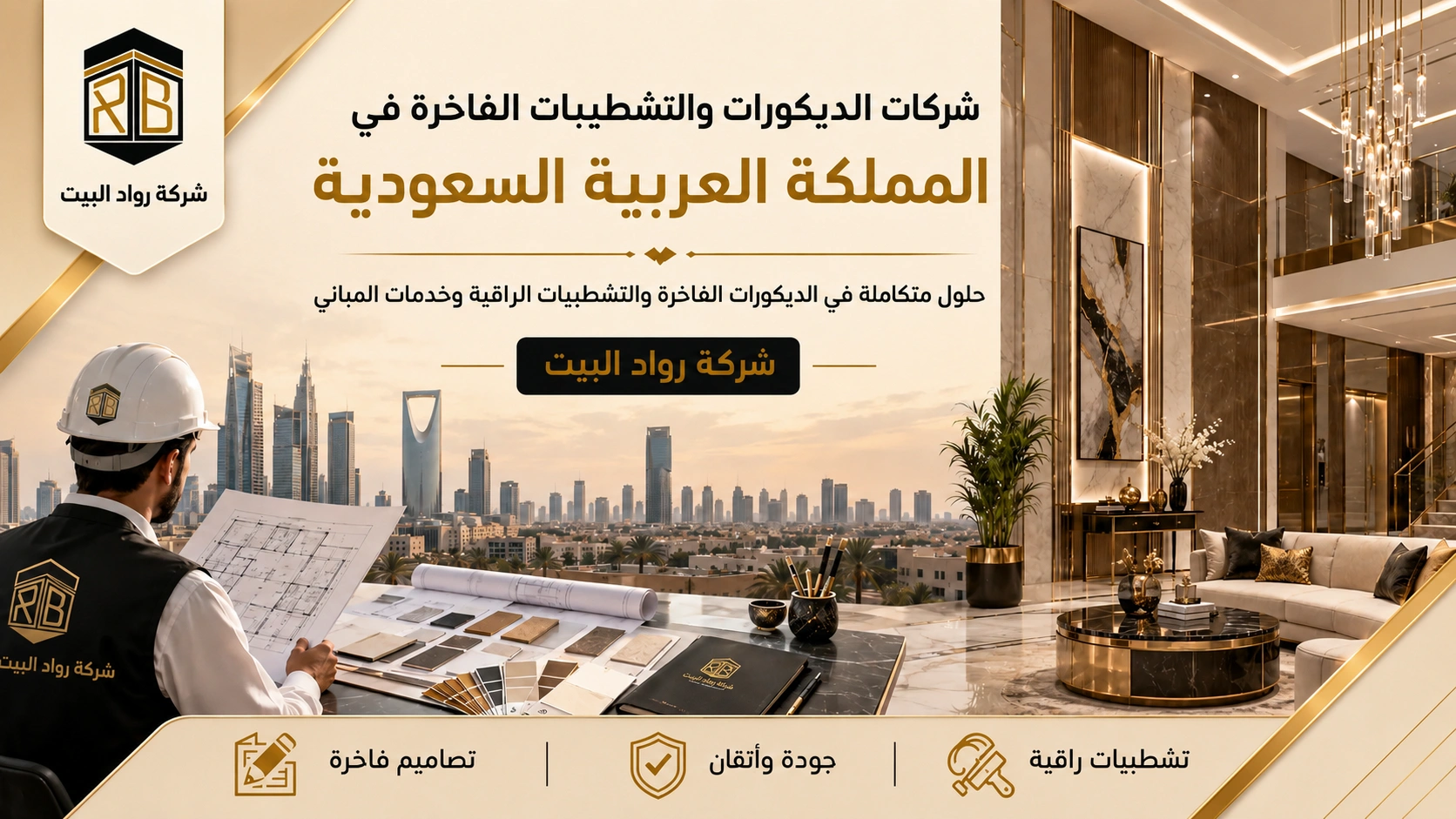 شركات ديكورات وتشطيبات فى السعودية